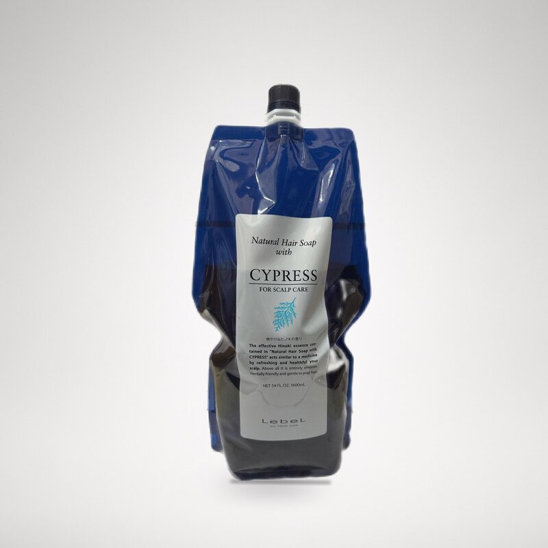 ルベル ナチュラル ヘアソープ ウィズ 1600ml CYd (サイプレス) レフィル cosmetque-10002778 PRIME BOX 楽天市場店 パッケージ画像