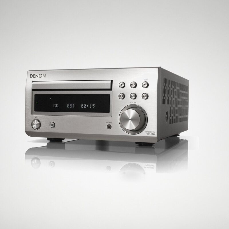 デノン Denon RCD-M41 ワイドFM AM/FMラジオチューナー ディスクリートアンプ搭載 ...
