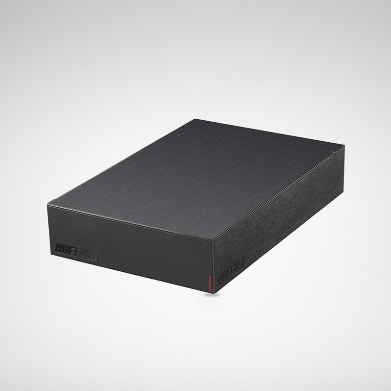 バッファロー 外付けHDD 1TB ブラック USB3.2(Gen.1)対応 HD-LE1U3-BB cosmetque-10004957 PRIME BOX 楽天市場店 パッケージ画像