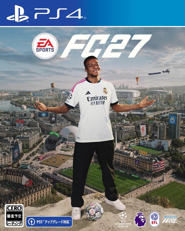 EA SPORTSTM FC 27 【同梱物】先行予約チャレンジ & アイコン/ヒーロー3名 & 監督キャリアで雇用可能な5つ星のコーチ & 監督キャリアで雇用可能な5つ星のユーススカウト- PS4