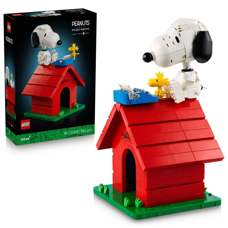 レゴ(LEGO) アイデア ピーナッツ:スヌーピーの犬小屋 21368 おもちゃ 男性 女性