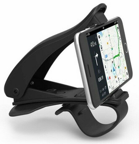 車載 スマホ ホルダー クリップ式 スタンド 車 スマホアクセサリー スマートフォン iPhone android アンドロイド 車載ホルダー 取付 簡単 多機種対応