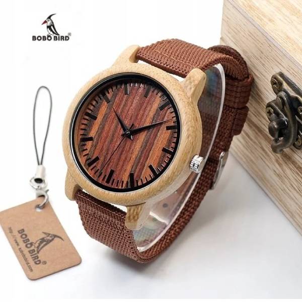 BOBO BIRD  ӻ  Х֡  ʥХ  Ǻ ŷ ڤ  ֥饦 ץ ܥܥС Watch bamboo