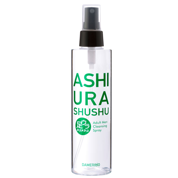 【ポイント10倍 5と0のつく日 10/10】【アウトレット】加齢臭 ダメリーノ 足裏シュッシュ 200mL 消臭スプレー 頑固な臭いに！ 足の裏 対策 スプレー 足ウラ シュッシュ 無香料 海洋深層水 送料無料 汗 臭い ケア エチケット (あす楽)