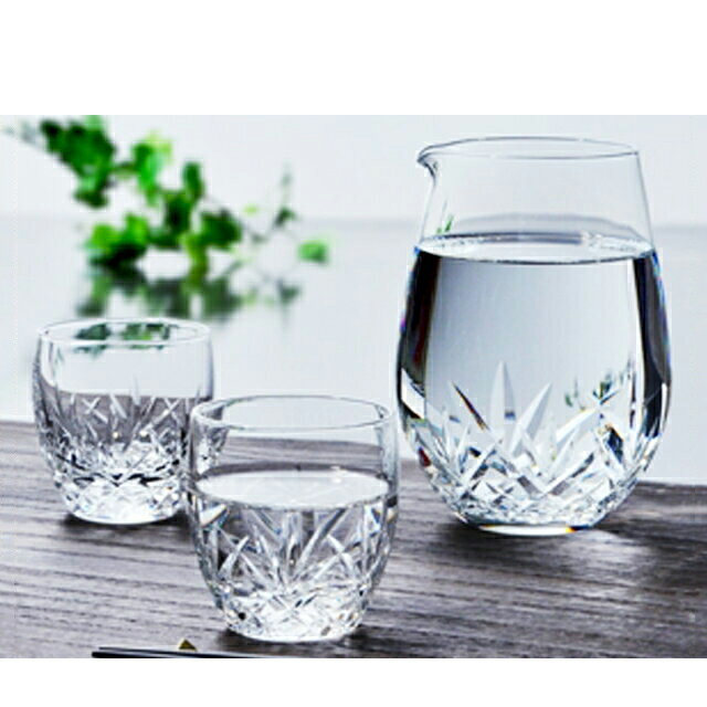 東洋佐々木ガラス 酒グラスコレクション カット冷酒セット（G087-H102）美しいカット模様 冷酒グラスセット 記念日のサムネイル
