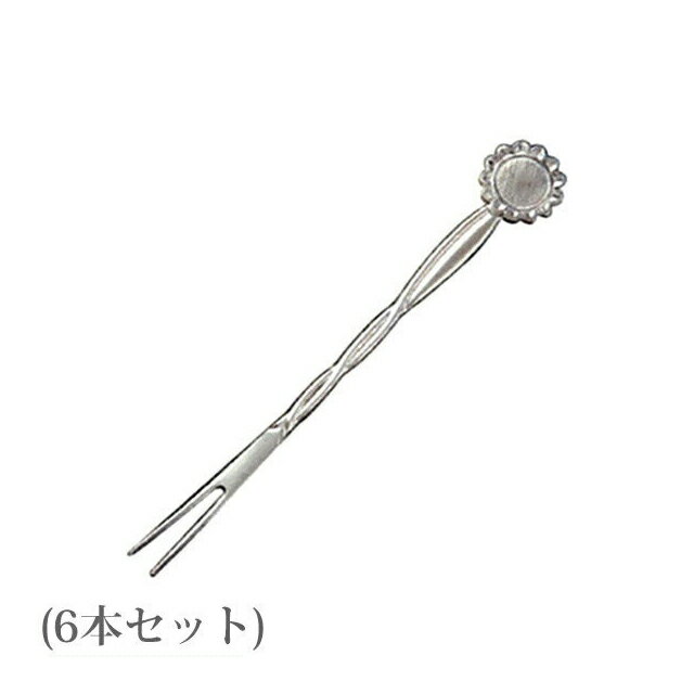 ヒメフォーク フラワーカトラリー ヒマワリ 6本（4521540115581）カフェ 喫茶 お茶会 カトラリー プレ..