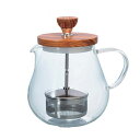 HARIO ハリオ ティオール・ウッド 700ml 2個 Olivewoodseries (TEO-70-OV)二重構造耐熱ガラス ギフト