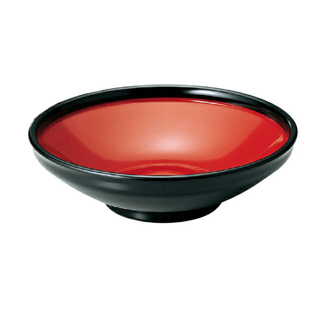 ふる里鉢 黒内朱 8.5寸 3個セット（45015090）8-624-3ふる里鉢ABS樹脂耐熱（60℃以下）3個入 ふる里鉢
