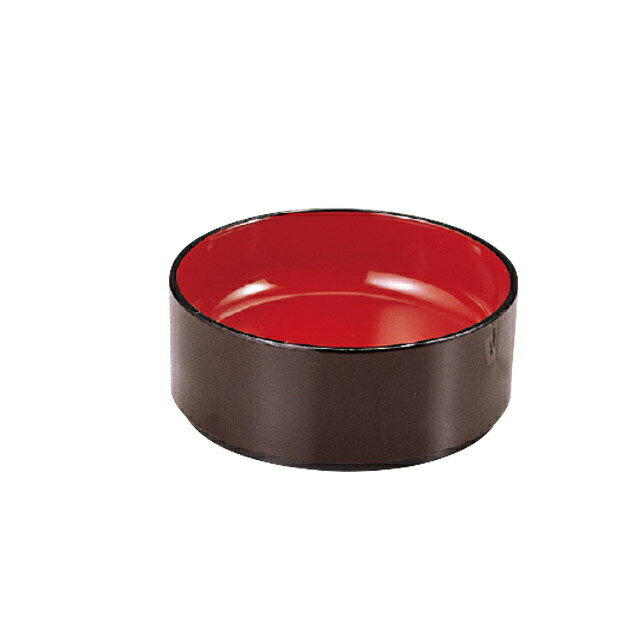 Small Bowls - 2.5寸 薬味鉢 新溜内朱 5枚セット（45022325）8-648-6薬味鉢ABS樹脂2.5寸5枚入 薬味鉢