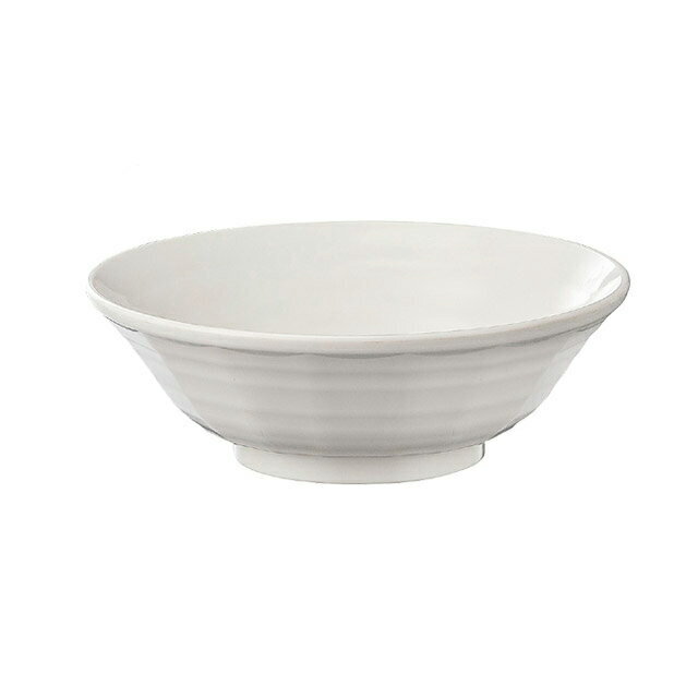 Bowls - 18cm 超耐熱ラーメン鉢 白 3個セット（45023640）8-630-7ラーメン鉢PBT樹脂超耐熱3個入 ラーメン鉢 超耐熱