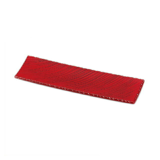 Other - 31cm しのぎ波彫皿 根来塗 3個セット（51060650）8-458-9盛器ABS樹脂耐熱（60℃以下）3個入 盛器