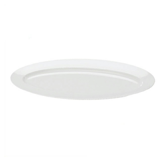 Platters - 71cm 小判盛皿（51353980）8-304-7ビュッフェ盛皿メラミン樹脂小判白 ビュッフェ盛皿 小判 白