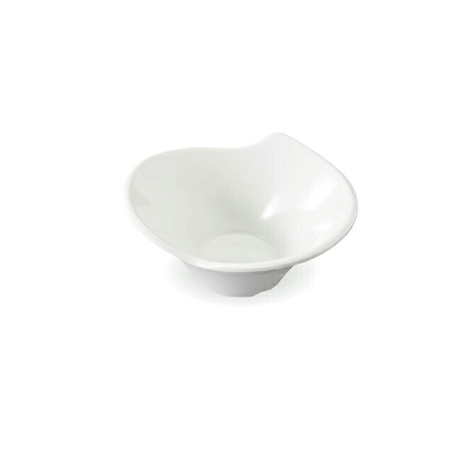 Small Bowls - ピーチ小鉢 白グロス 5個セット（75006340）8-335-2小鉢メラミン樹脂ピーチ5個入 小鉢 ピーチ