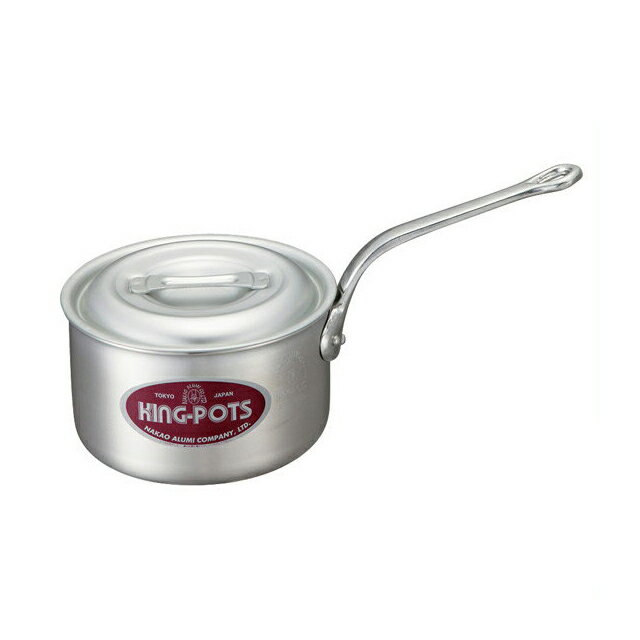 Small Pans - 中尾アルミ キングポット N-4 キング片手鍋 21cm アルミ製（5090470）07-0067-0403調理器具