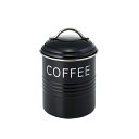 バーネットキャニスター 黒 COFFEE(030314)07-0154-0502保存容器 キャニスター ストッカー おしゃれ