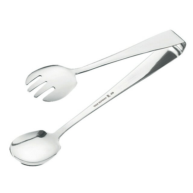 エコクリーンロール式厚口サービスストング 大 （083430）07-0227-0702万能トング ステンレス製 ターナー トング