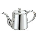 UK18-8 K型ティーポット 5人用 500(161010)07-0470-0201急須 喫茶 お茶用品 ポット ユキワ ステンレス(3)