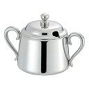 UK18-8 M型シュガーポット 5人用 200 (162008)07-0471-0102砂糖入れ シュガー入れ 喫茶用品 おしゃれ