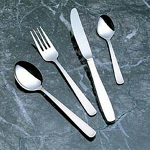 18-8 ライラック デザートナイフ H・H 鋸刃無（276775）07-0530-0107テーブルナイフ ディナーナイフ カ..