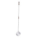 UK ピザピール 丸 穴なし 24cm (332153)07-0437-0804ピザパドル 本格派ピザ用品 ユキワ ステンレス(3)