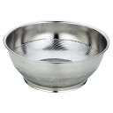UK18-8 パンチング巾広浅型ザル 46cm (609207)07-0121-0706米揚ざる パンチングざる ボール ザル カゴ(3)