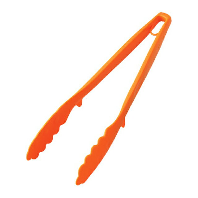 ホームシェフ 万能トング オレンジ （627382）07-0230-0303耐熱!軽くて洗いやすいナイロントング 取り..