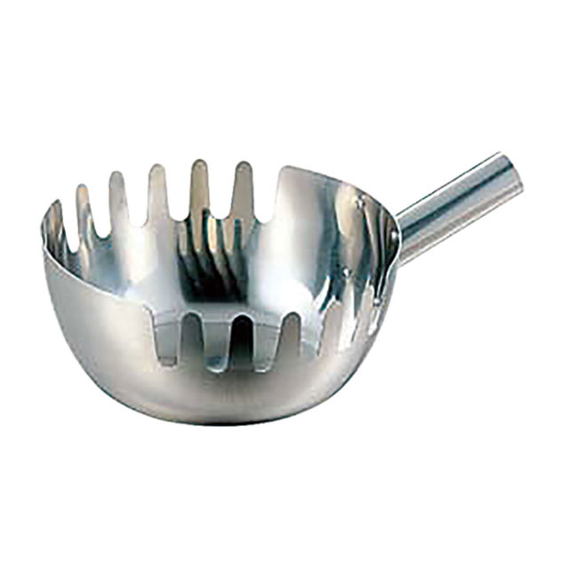 PE18-8 麺杓子 18cm （052169）07-0284-0601レードル お玉 杓子 しゃもじ 麺用品