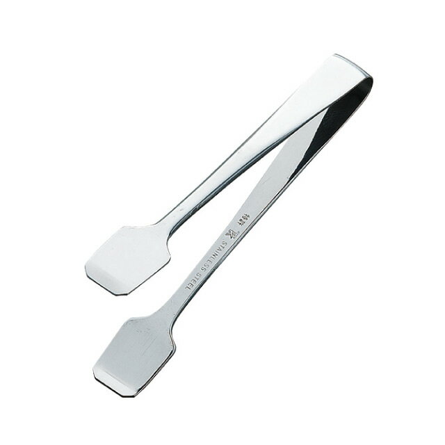 18-0 厚手シュガートング 小 （083151）07-0507-0601砂糖トング 角砂糖 薬味トング アイストング