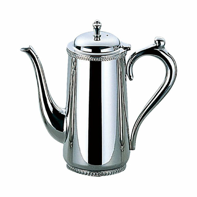 SW 18-8 菊渕コーヒーポット 5人用 850 （160028）07-0468-1003ドリップポット 喫茶用品 ポット ステンレス