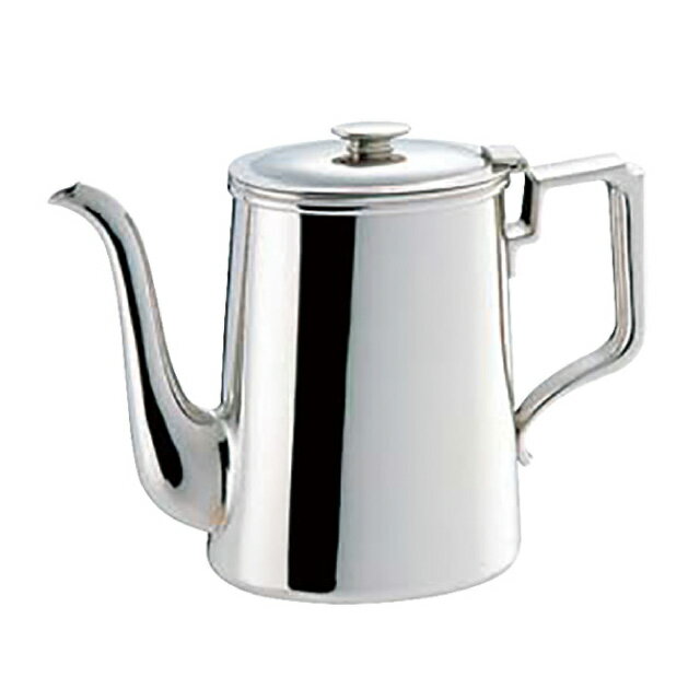 SW 18-8 小判型コーヒーポット 8人用 1820 （160052）07-0469-0304ドリップポット 喫茶用品 ポット ステンレス