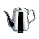SW 18-8 角型ティーポット 5人用 680 (161030)07-0469-1003急須 喫茶 お茶 ポット ステンレス おしゃれ