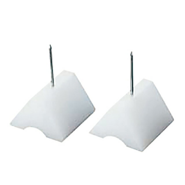 活造り用マクラ PC 2ヶ1組 中 （284023）07-0573-0202盛台 さしみ演出 マクラ 料理演出 つくり盛り