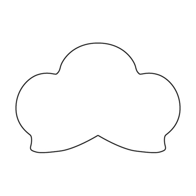 たかもりの 厚口野菜 松 中（073017）07-0287-0102野菜抜き型野菜抜き型 抜型 マツ 松
