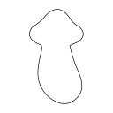 たかもりの 野菜抜 松茸 小(075045)07-0298-0101野菜抜き型野菜抜き型 抜型 マツタケ まつたけ