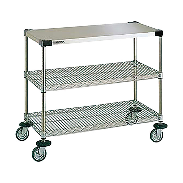 スーパーエレクターカート ワーキングカート 2型 NWT2D（142016）07-0698-0205サービスワゴン キャリー カート 配膳 ワゴン 同梱不可 代引き不可