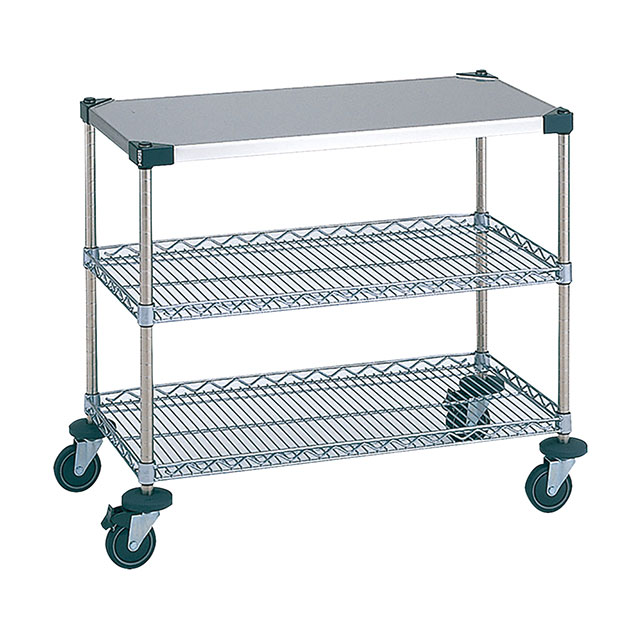 サイドアップエレクターカート ワーキングカート2型 NWT2AU（143091）07-0700-0202サービスワゴン キャリー カート 配膳 ワゴン 同梱不可 代引き不可