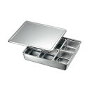 18 -8 調味料入 舟形中子 田型6ッ組(621042)07-0152-0606