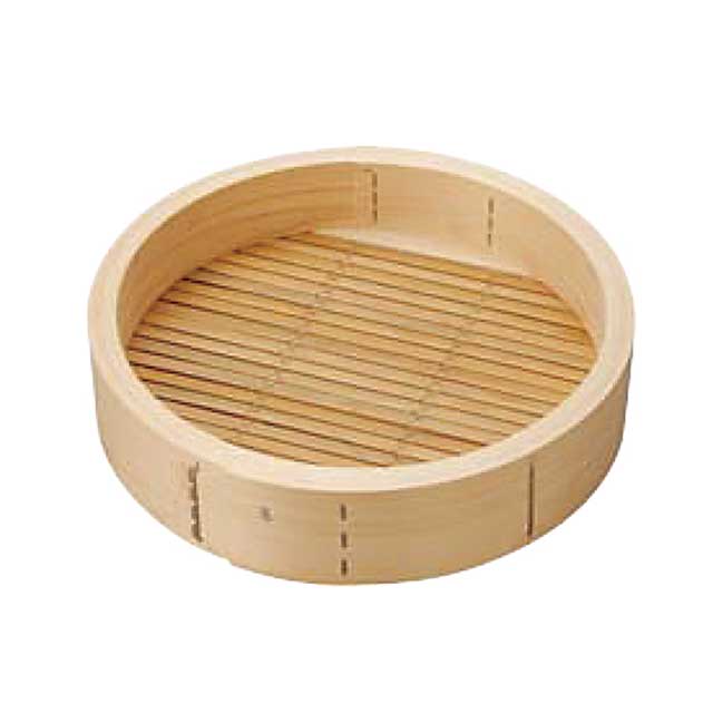 桧中華セイロ 身 15cm ツメ無 （046165）07-0038-0101中華せいろ 蒸篭 蒸籠 蒸し器 天然木 檜 ひのき