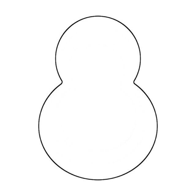 たかもりノ 野菜抜 雪ダルマ 大 （076093）07-0301-0203野菜抜き型野菜抜き型 抜型 雪だるま 製菓用型