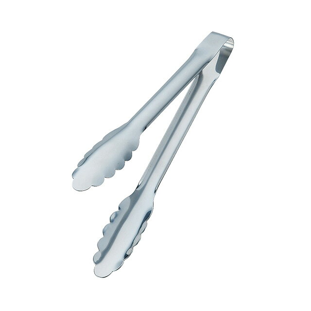 18-0 安心安全トング 240mm（083152）07-0225-0502万能トング 天ぷらトング ステンレス ターナー