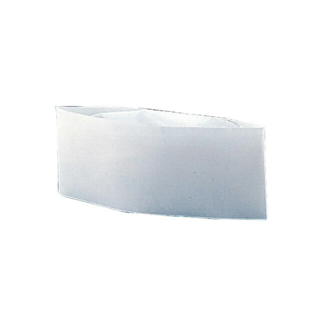 クリーンハット 和帽子 10枚入 100mm ナチュラル（378472）07-0656-1401コック帽 紙帽子 シェフハット ..