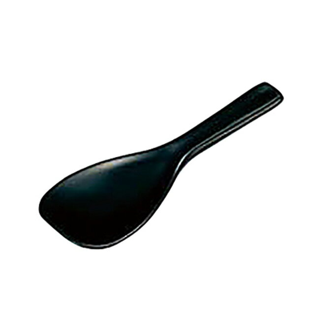 PP 飯杓子 小 No.102 黒（057151）07-0280-0602しゃもじ 杓文字 めしじゃくし シャモジ 杓子