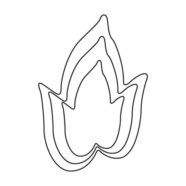 たかもりの 野菜抜 朝顔の葉 小 （075096）07-0295-0501野菜抜き型野菜抜き型 抜型 朝顔 アサガオ 花