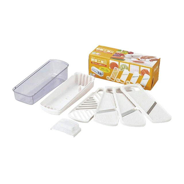乐天商城 - ベジタブルスライサー 野菜工房2 VSY-01（104168）07-0364-0101調理器 スライサー 野菜調理 大根 野菜下拵え
