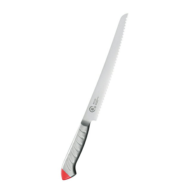 龍治 ステンカラー パンスライサー 230mm RYS-24白 W （131779）07-0258-0401パン切り包丁 ナイフ 軽さ..