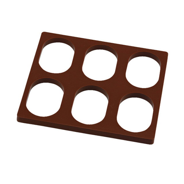 Cake Forms - ダコワーズ すりこみ型 B-031（330155）07-0436-0601製菓 ベーカリー シリコン ダコワーズすりこみ型