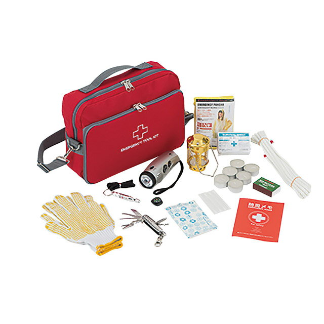 エマージェン シーツールキット EMK-100（343138）07-0680-0801防災セット 防災用品 避難セット 持ち出..