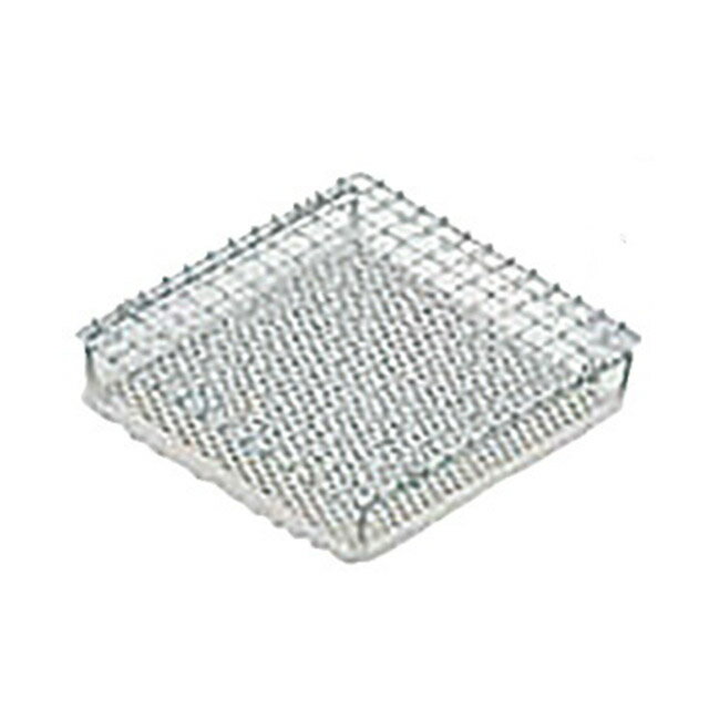 セラミック板ステンレス網 大 （375003）07-0561-0301焼網 焼き網 焼アミ 焼きアミ 遠赤外線 あぶり網