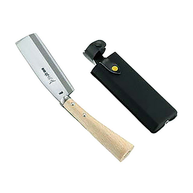 鉈 サヤ付 165mm（438029）07-0073-0901包丁 中華包丁 木柄中華包丁 中華料理