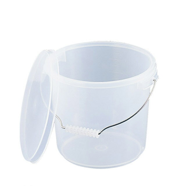 ポリプロバケツ 10L 蓋PO-22B 乳白色（607565）07-0671-0307バケツ 厨房用 掃除 洗濯 清掃用品 蓋 ふた..